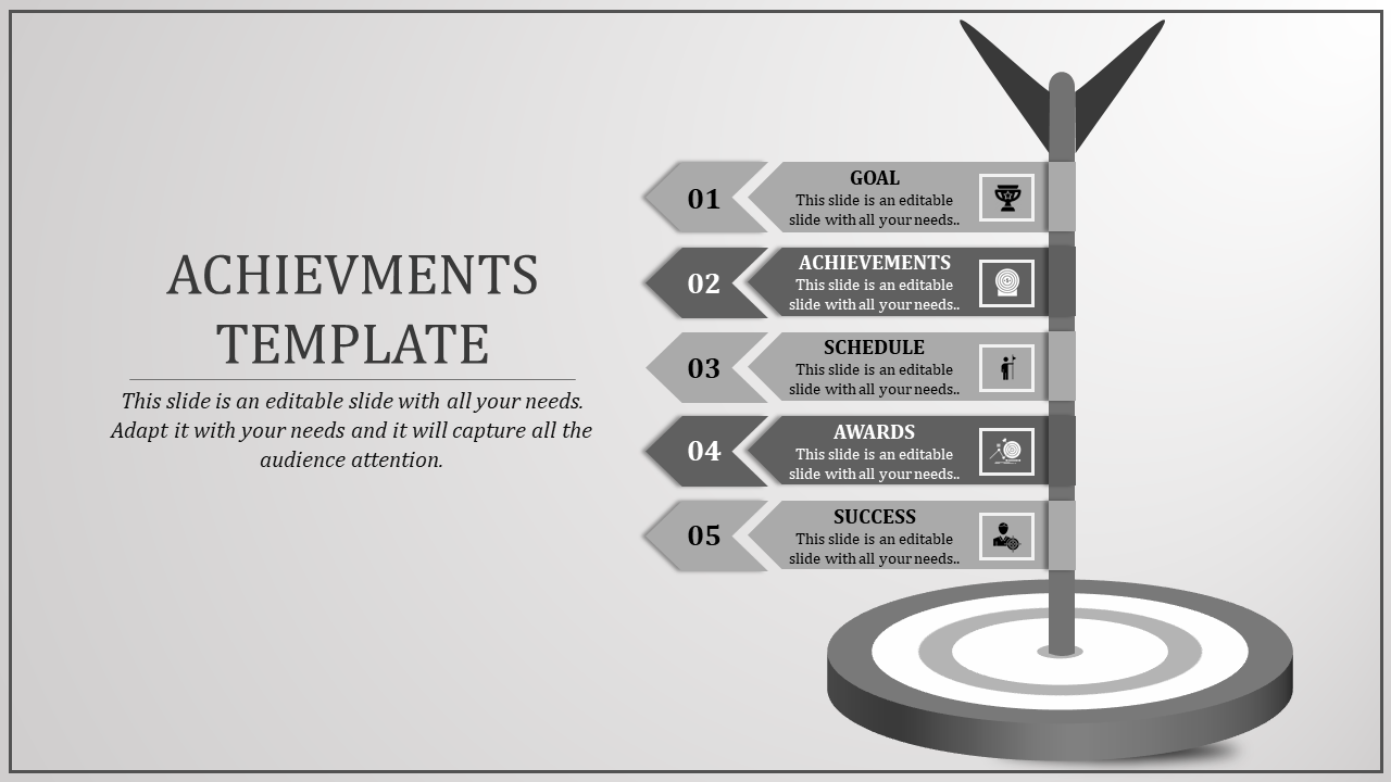achievement powerpoint presentation-achievement Templates-5-gray